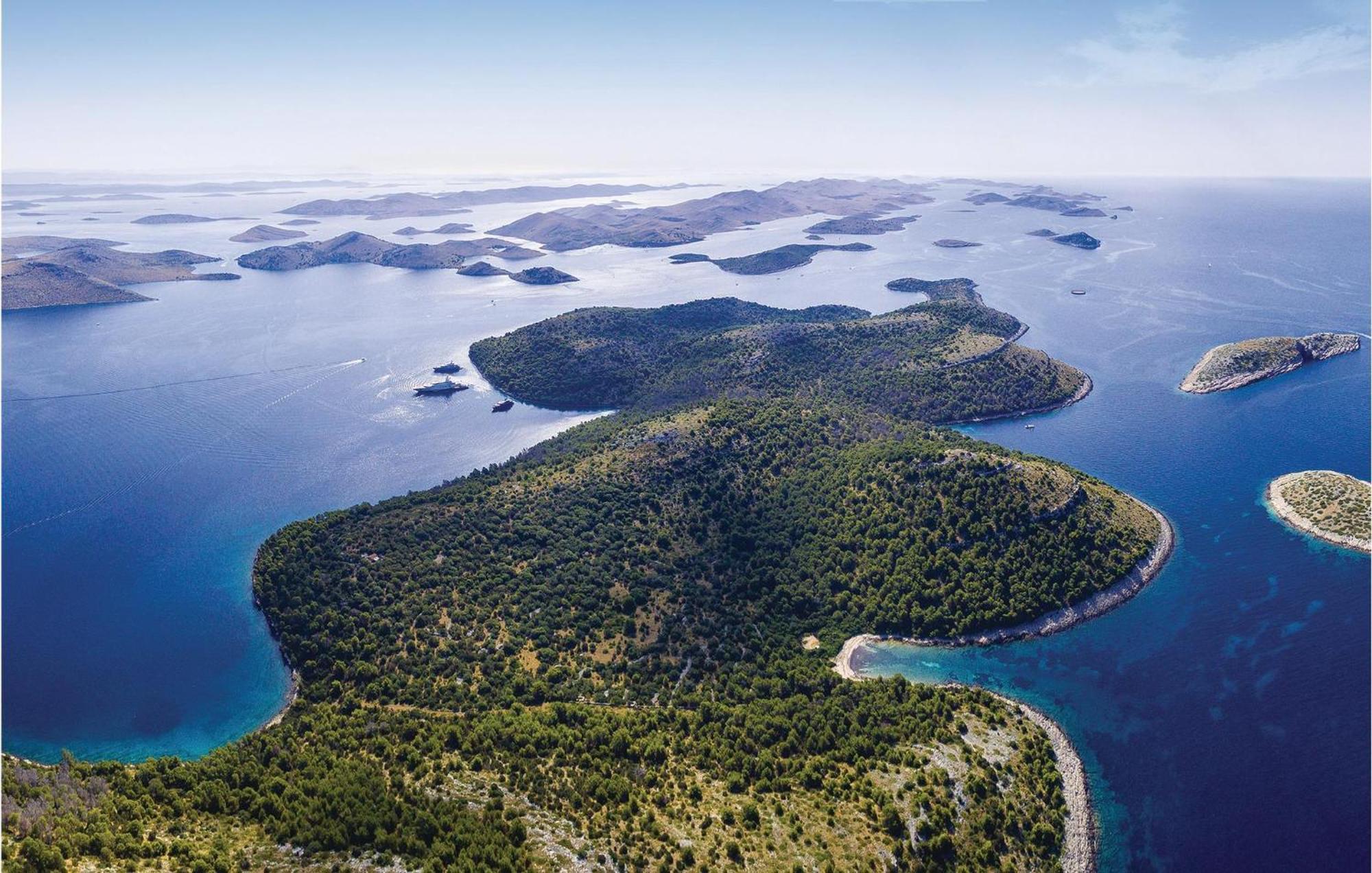 Amazing Home In Kornati With House Sea View Vrulje  Kültér fotó
