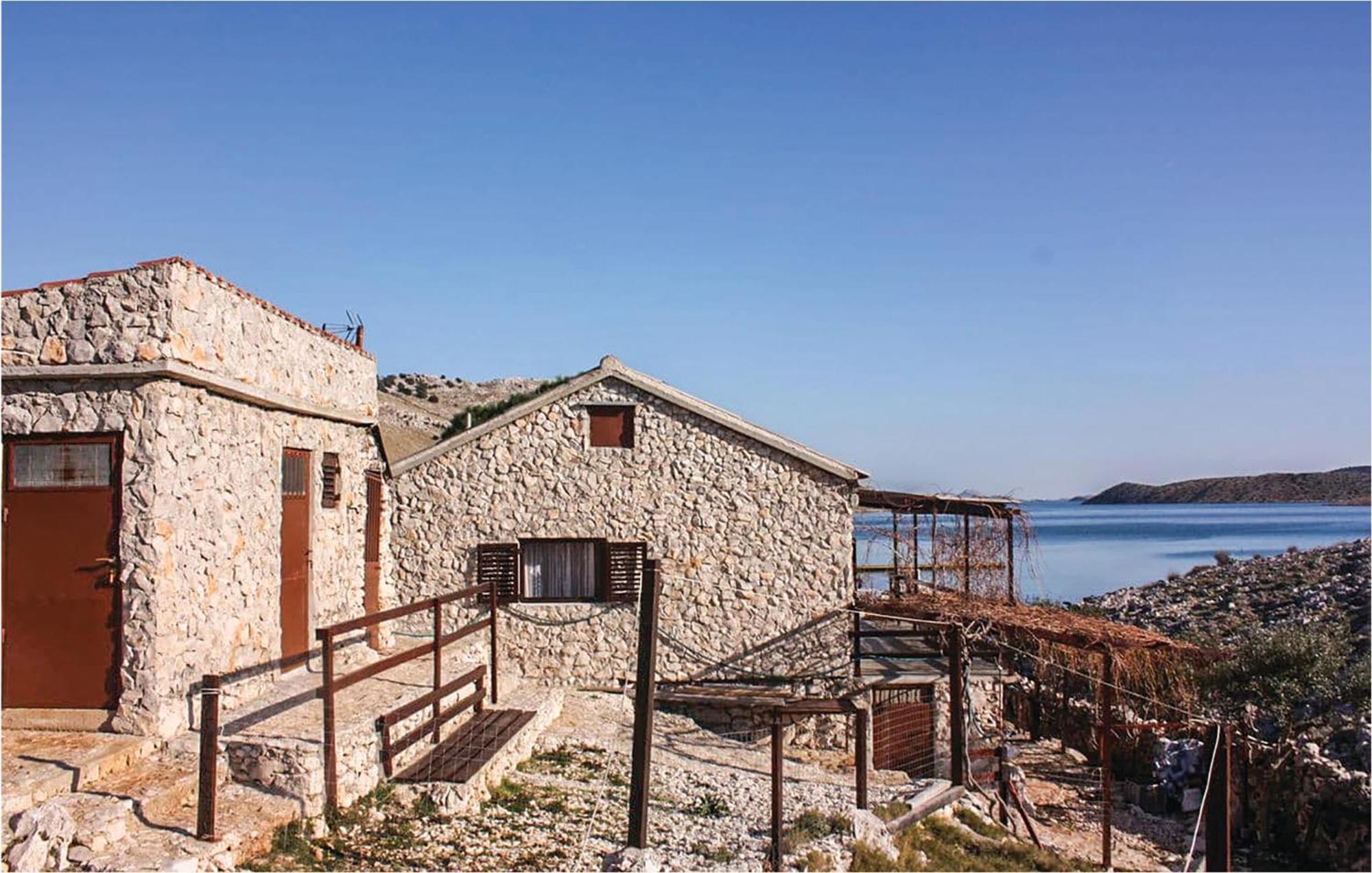Amazing Home In Kornati With House Sea View Vrulje  Kültér fotó