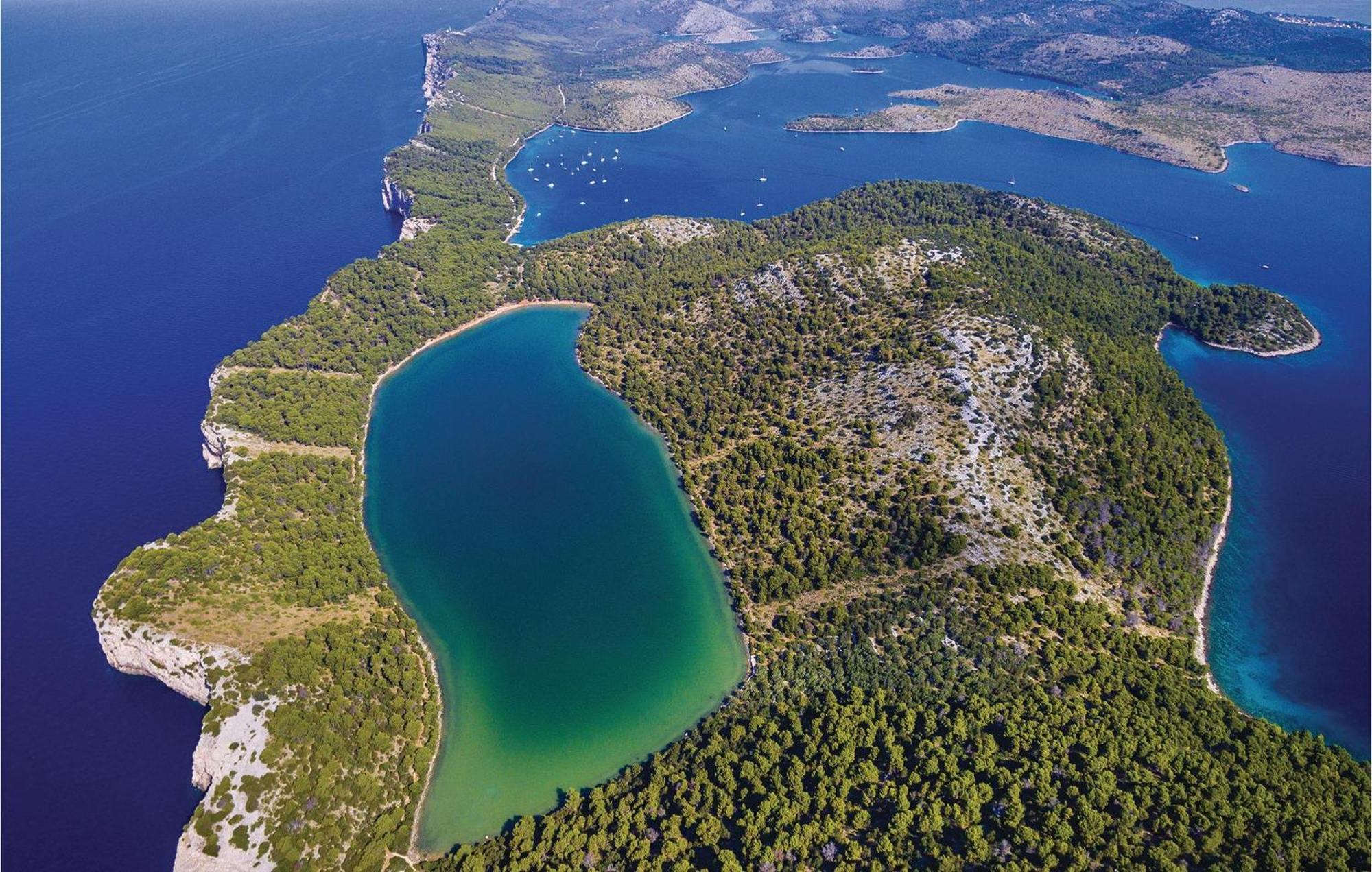Amazing Home In Kornati With House Sea View Vrulje  Kültér fotó